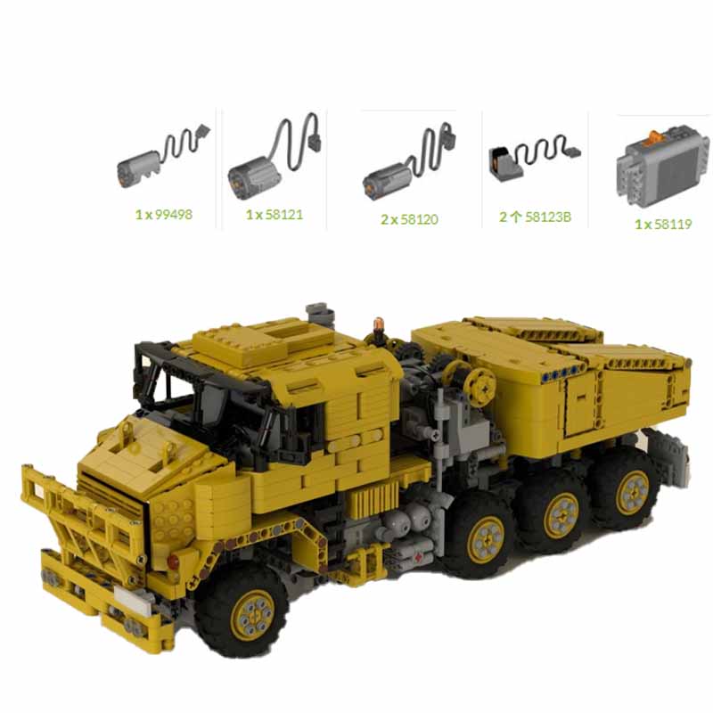 Heavy Equipment Certificate - MOC-34730 Civilian Edition грузовик тяжелое оборудование