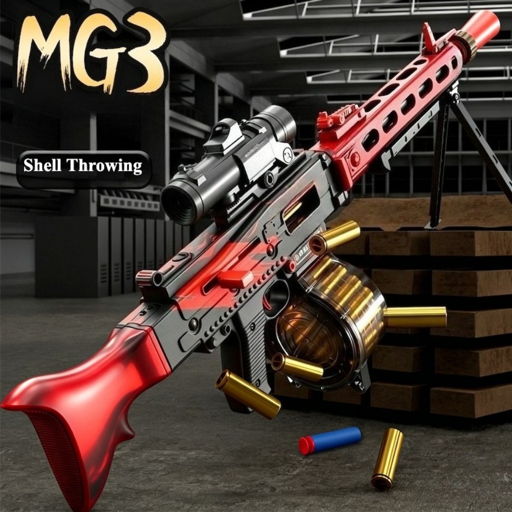 Heavy Equipment Certificate - Игрушечный автомат MG3 с выбросом гильз