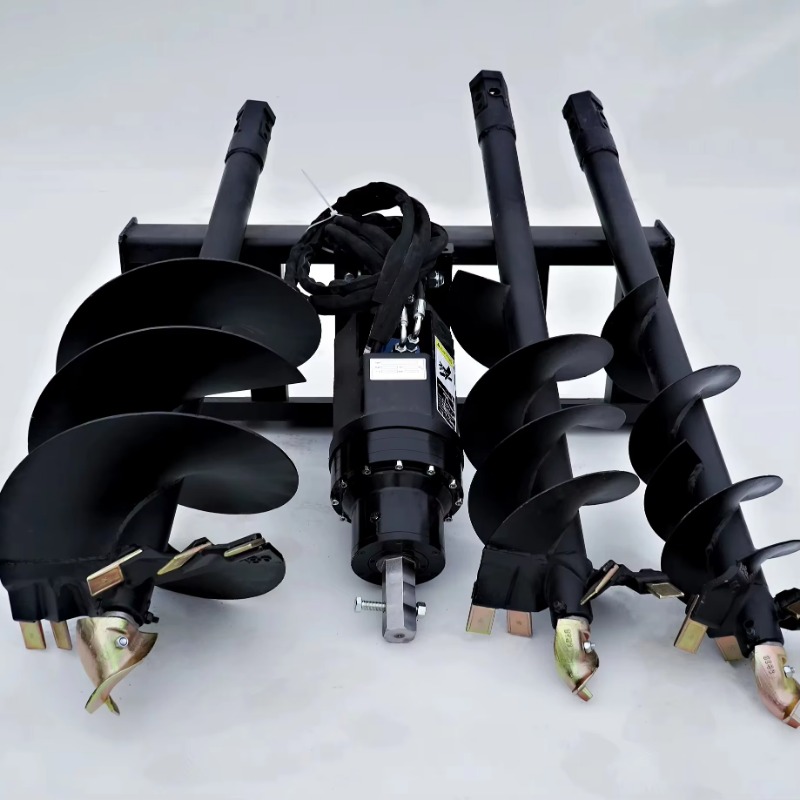 Auger Drill Attachment - Тяжелый навесной шнековый бур для мини-погрузчиков,