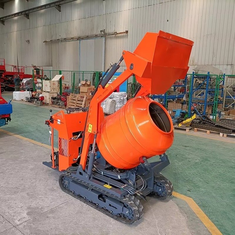 Самозагружающийся гусеничный б – обзор и цена Concrete Mixer Machine