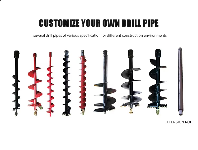 Усиленный шнековый бур TDC 400 – обзор и цена Auger Drill Attachment