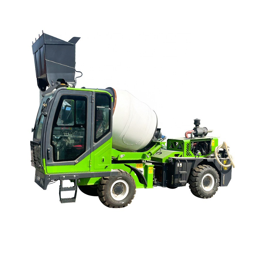 Бетоносмеситель 1.8м3 с дизель – обзор и цена Concrete Mixer Machine