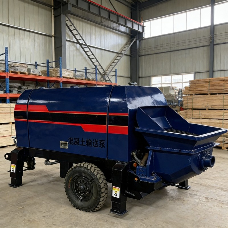 Бетононасос, цементный насос,  – обзор и цена Concrete Mixer Machine