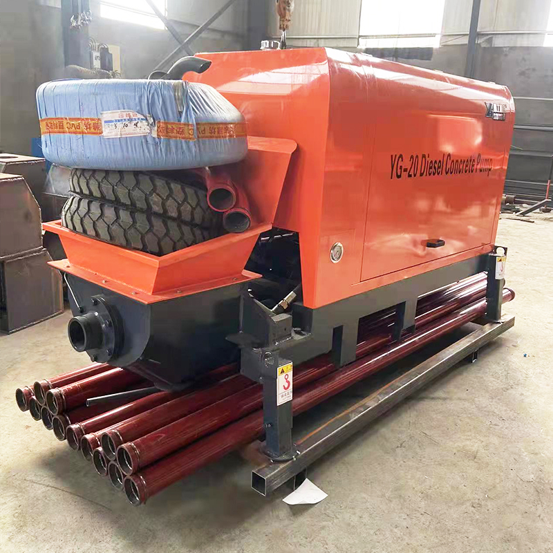 Бетононасос, цементный насос,  – обзор и цена Concrete Mixer Machine