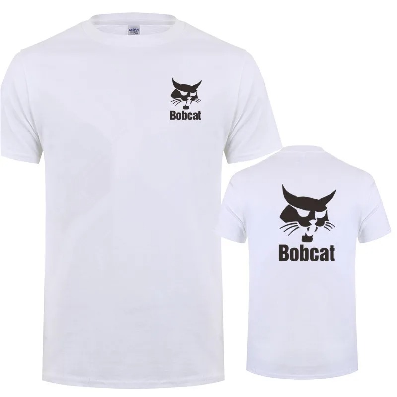Футболка Bobcat, летние мужски – обзор и цена Heavy Equipment Logo