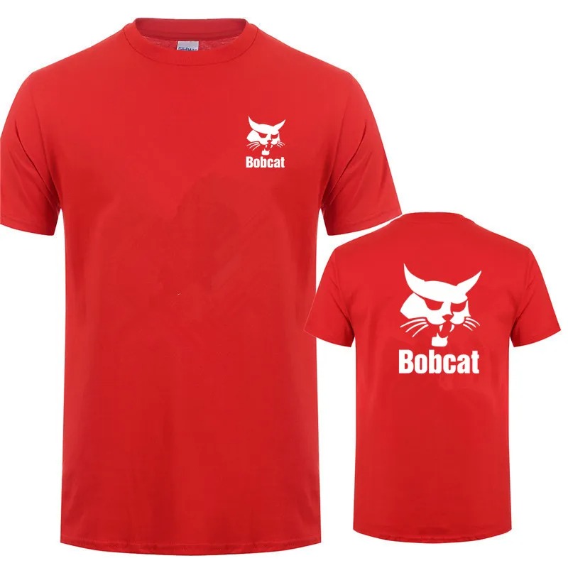 Футболка Bobcat, летние мужски – обзор и цена Heavy Equipment Logo