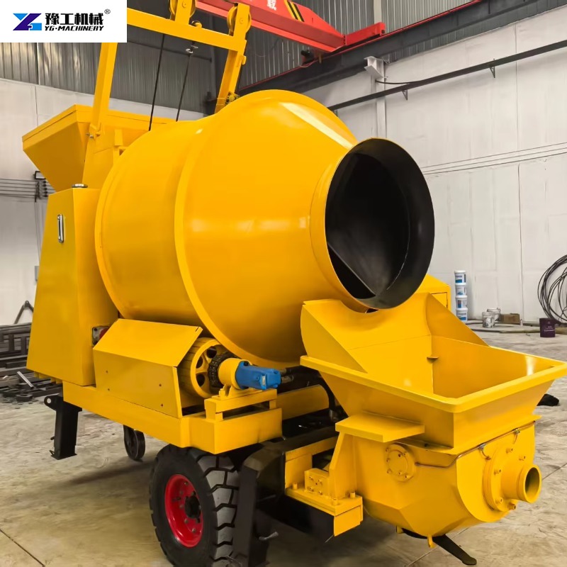 Прицепной бетоносмеситель с на – обзор и цена Concrete Mixer Machine