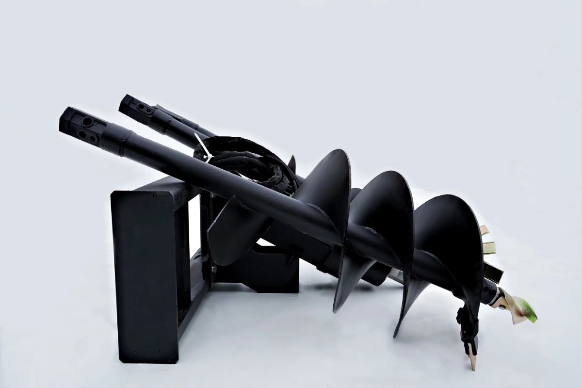 Тяжелый навесной шнековый бур  – обзор и цена Auger Drill Attachment