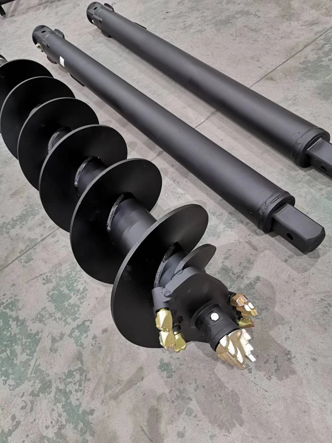 Гидравлический земляной бур DH – обзор и цена Auger Drill Attachment