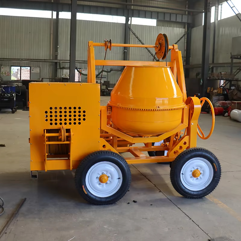 Высокоэффективный портативный  – обзор и цена Concrete Mixer Machine