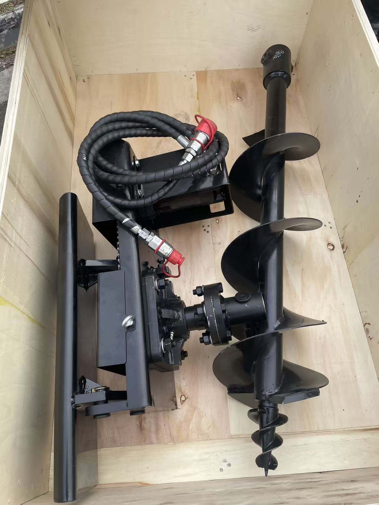 Гидравлический земляной бур дл – обзор и цена Auger Drill Attachment